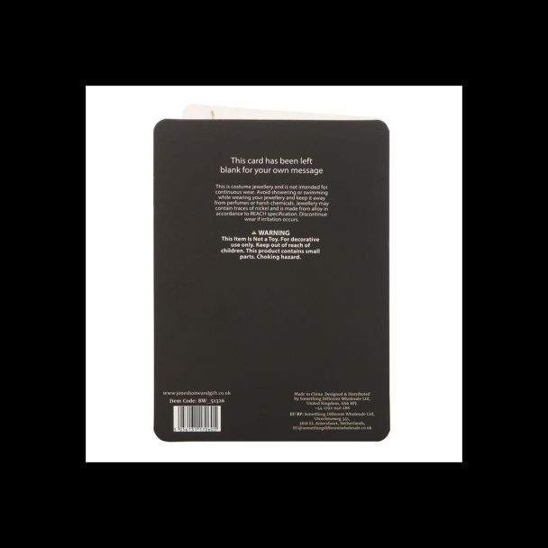 Mixtape Necklace on Greeting Card