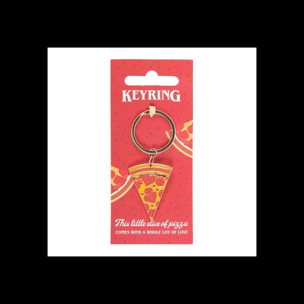 Pizza Slice Keyring