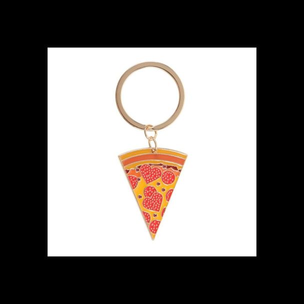 Pizza Slice Keyring
