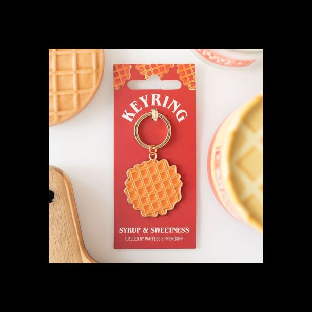 Waffle Keyring