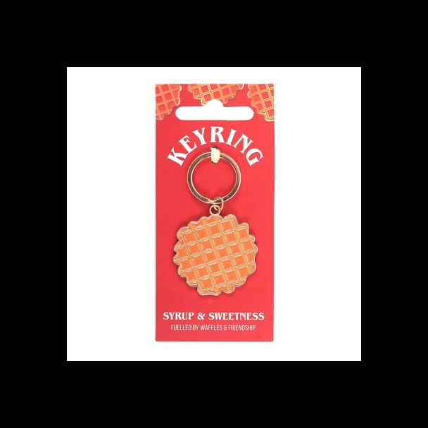 Waffle Keyring