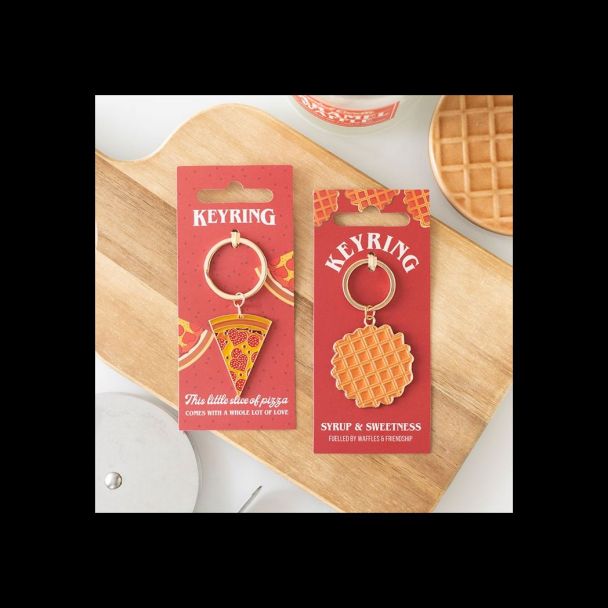 Waffle Keyring