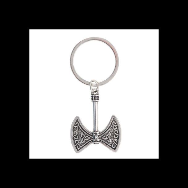 Strength and Power Axe of Valor Keyring