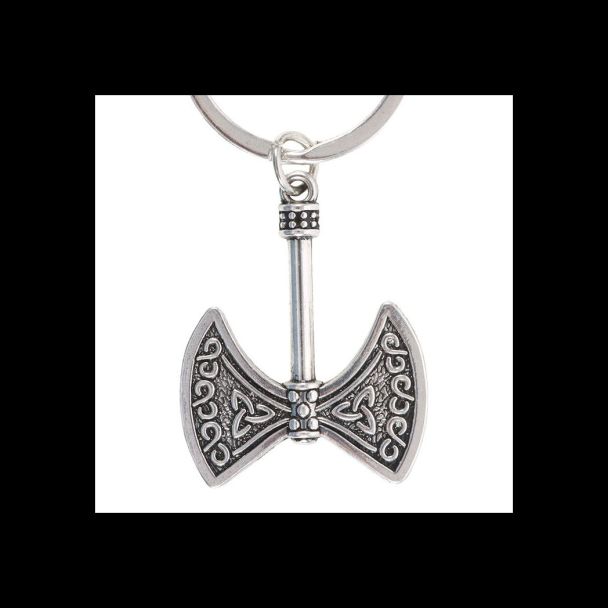 Strength and Power Axe of Valor Keyring