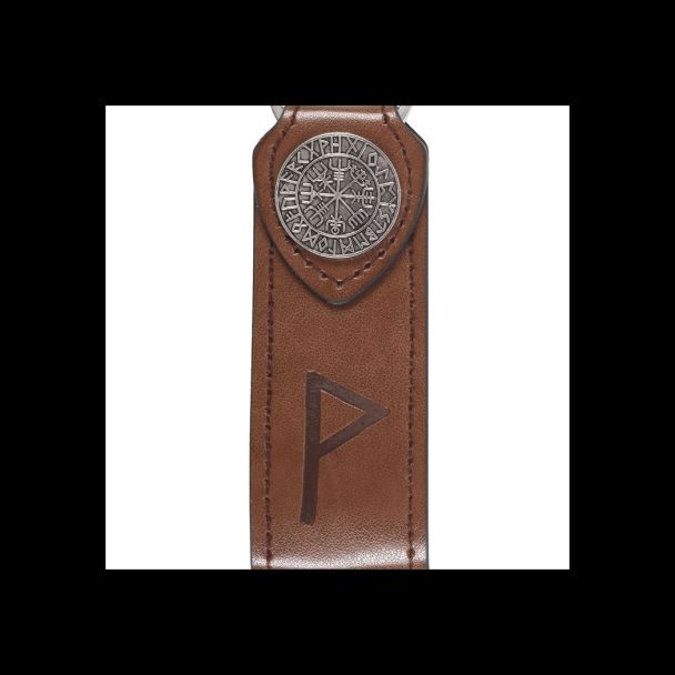 Joy Viking Rune Faux Leather Keyring
