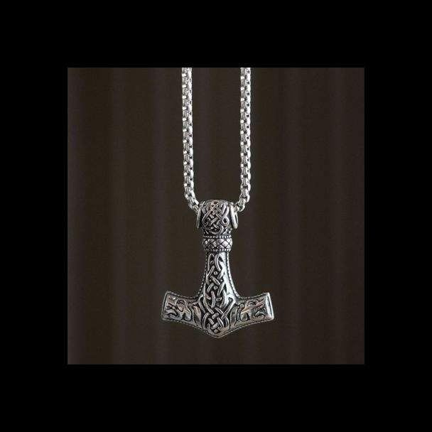Mjölnir Hammer Necklace