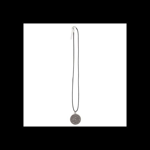 Vegvisir Viking Compass Viking Cord Necklace