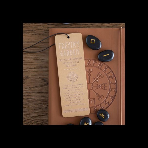Freyja's Garden Wooden Bookmark