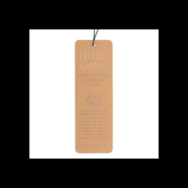Freyja's Garden Wooden Bookmark