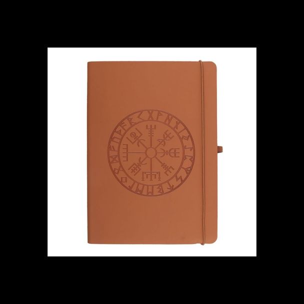 Viking Compass A5 Faux Leather Journal with Pen