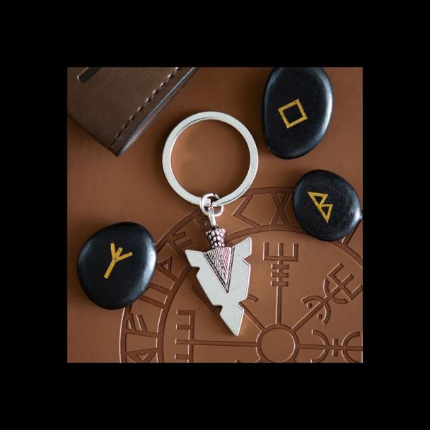 Arrowhead Spjót Keyring