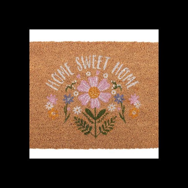 Natural Daisy Home Sweet Home Doormat