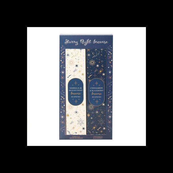 Set of 2 Starry Night Incense Stick Packs