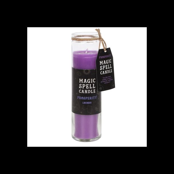 Prosperity Lavender Magic Spell Tube Candle