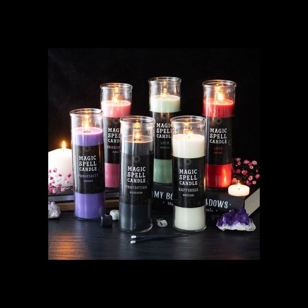 Protection Opium Magic Spell Tube Candle