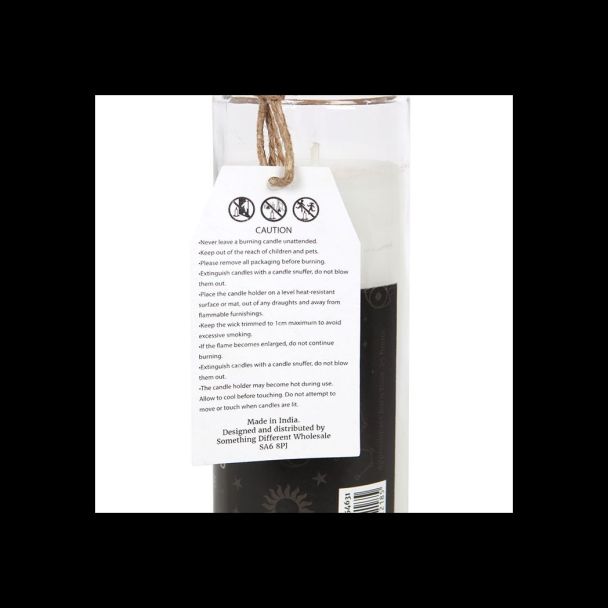 Happiness White Sage Magic Spell Tube Candle