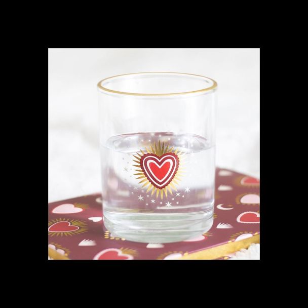Sacred Heart Drinking Glass