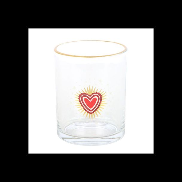 Sacred Heart Drinking Glass