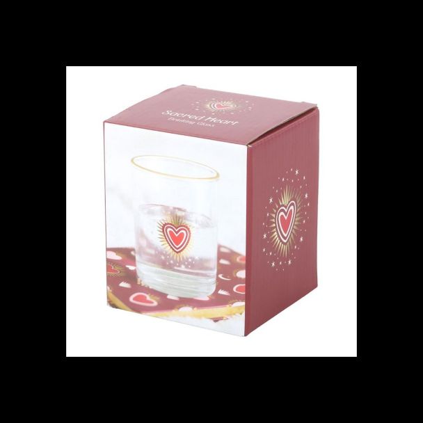 Sacred Heart Drinking Glass