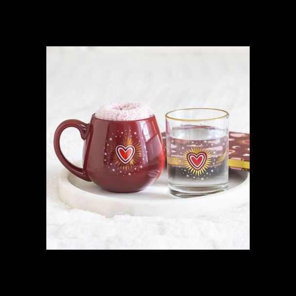 Sacred Heart Drinking Glass