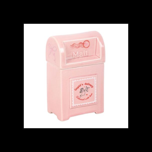 Cupid's Delivery Valentine Postbox Oil Burner