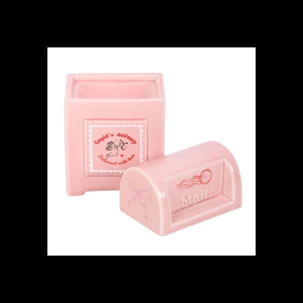 Cupid's Delivery Valentine Postbox Oil Burner