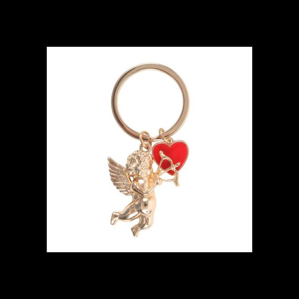 Cupid's Delivery Cherub Keyring