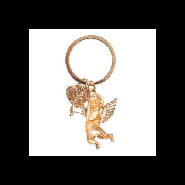 Cupid's Delivery Cherub Keyring