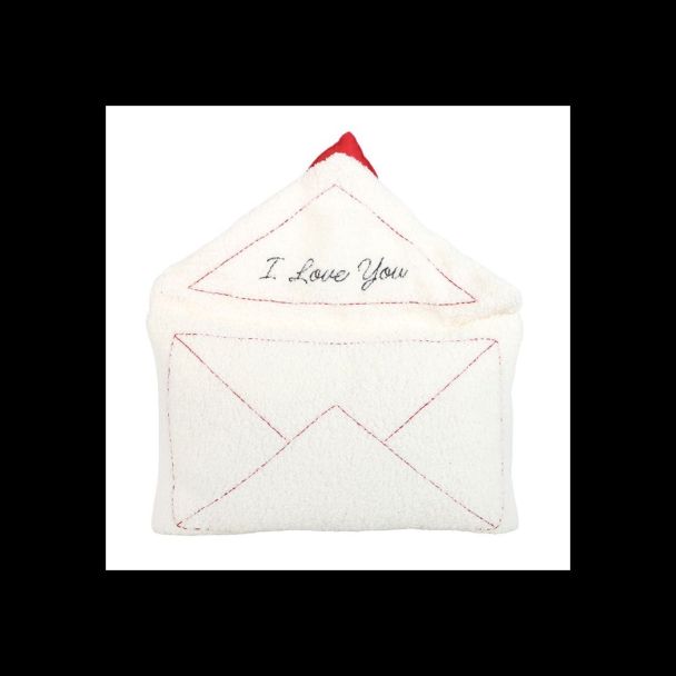 Love Letter Boucle Valentine's Day Cushion