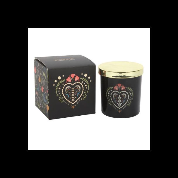 Midnight Bloom Black French Tulip Scented Candle