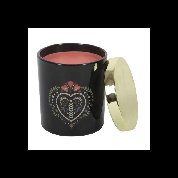 Midnight Bloom Black French Tulip Scented Candle