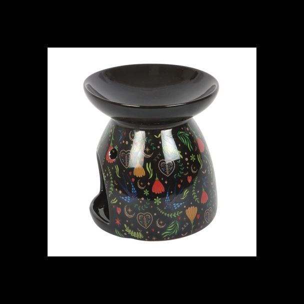 Midnight Bloom Print Oil Burner