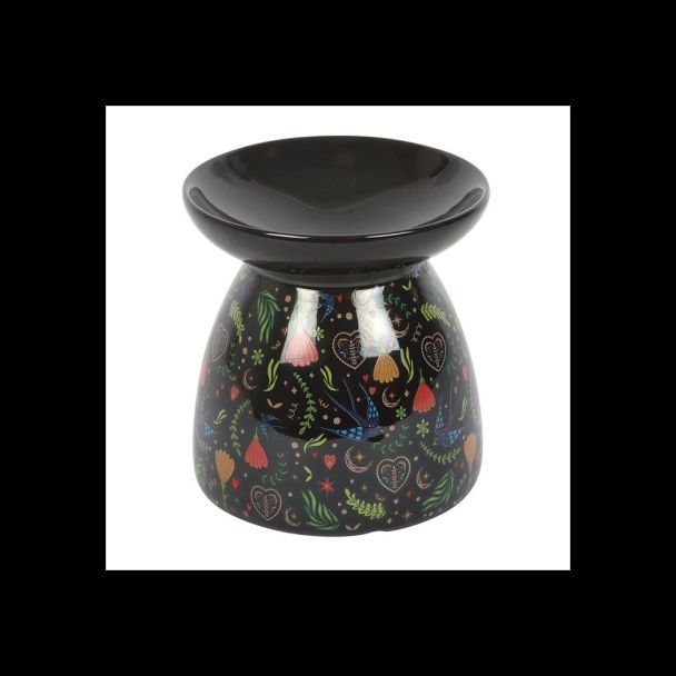 Midnight Bloom Print Oil Burner