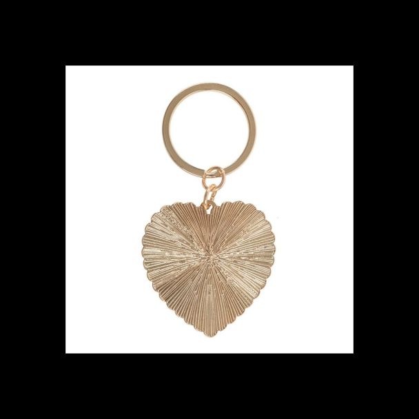 Folk Heart Keyring