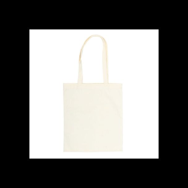 Cream Folk Print Polycotton Tote Bag