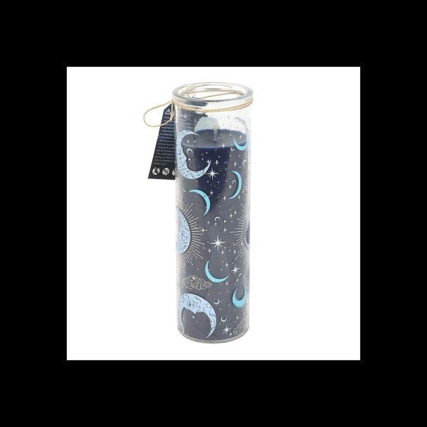 Blue Moon Print Wild Blueberry & Vanilla Tube Candle