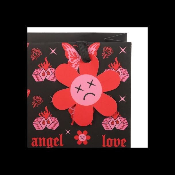 23cm Medium Flaming Butterfly Gift Bag