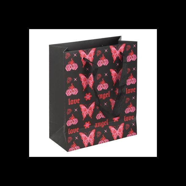 23cm Medium Flaming Butterfly Gift Bag