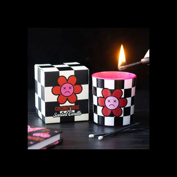 Sad Flower Coconut Rose Candle