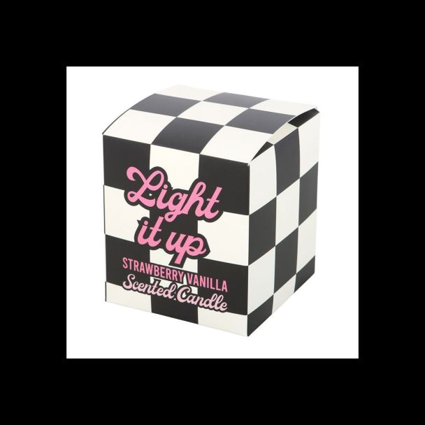Light It Up Strawberry Vanilla Candle