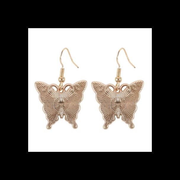 Flaming Butterfly Earrings