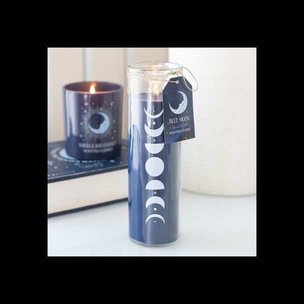 Moon Phase Wild Blueberry & Vanilla Tube Candle