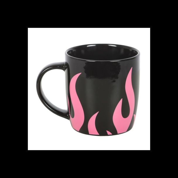Pink Flame Mug