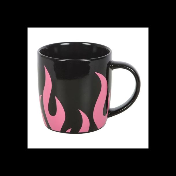 Pink Flame Mug