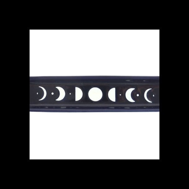Blue Moon Phase Ceramic Incense Ash Catcher
