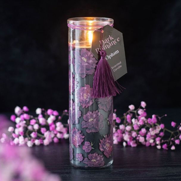 Dark Romance Opium Scented Tube Candle