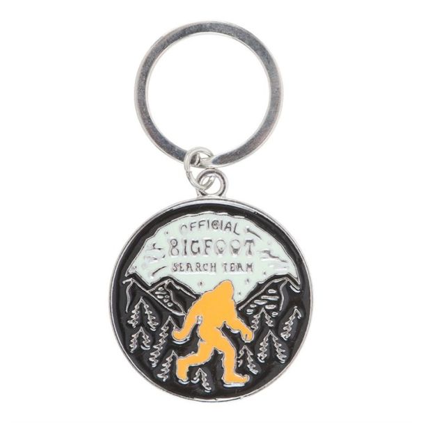 Bigfoot Search Team Keyring