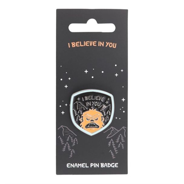 Bigfoot Enamel Pin Badge