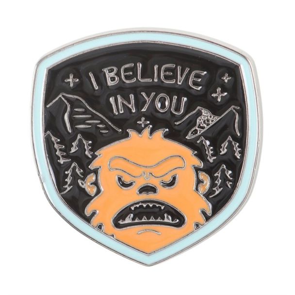Bigfoot Enamel Pin Badge