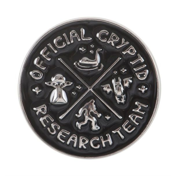 Cryptid Research Team Enamel Pin Badge